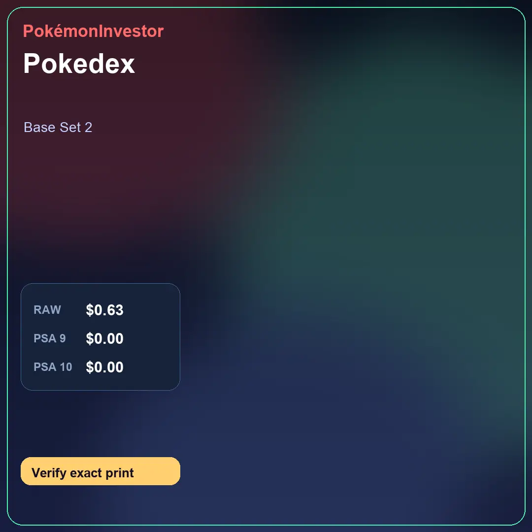 Card research image for Pokedex