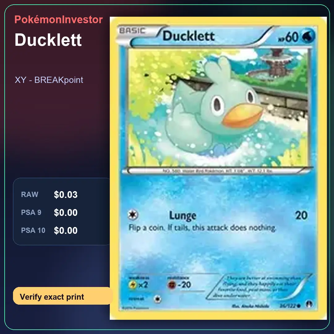 Card research image for Ducklett