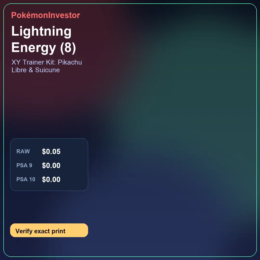 Card research image for Lightning Energy (8)