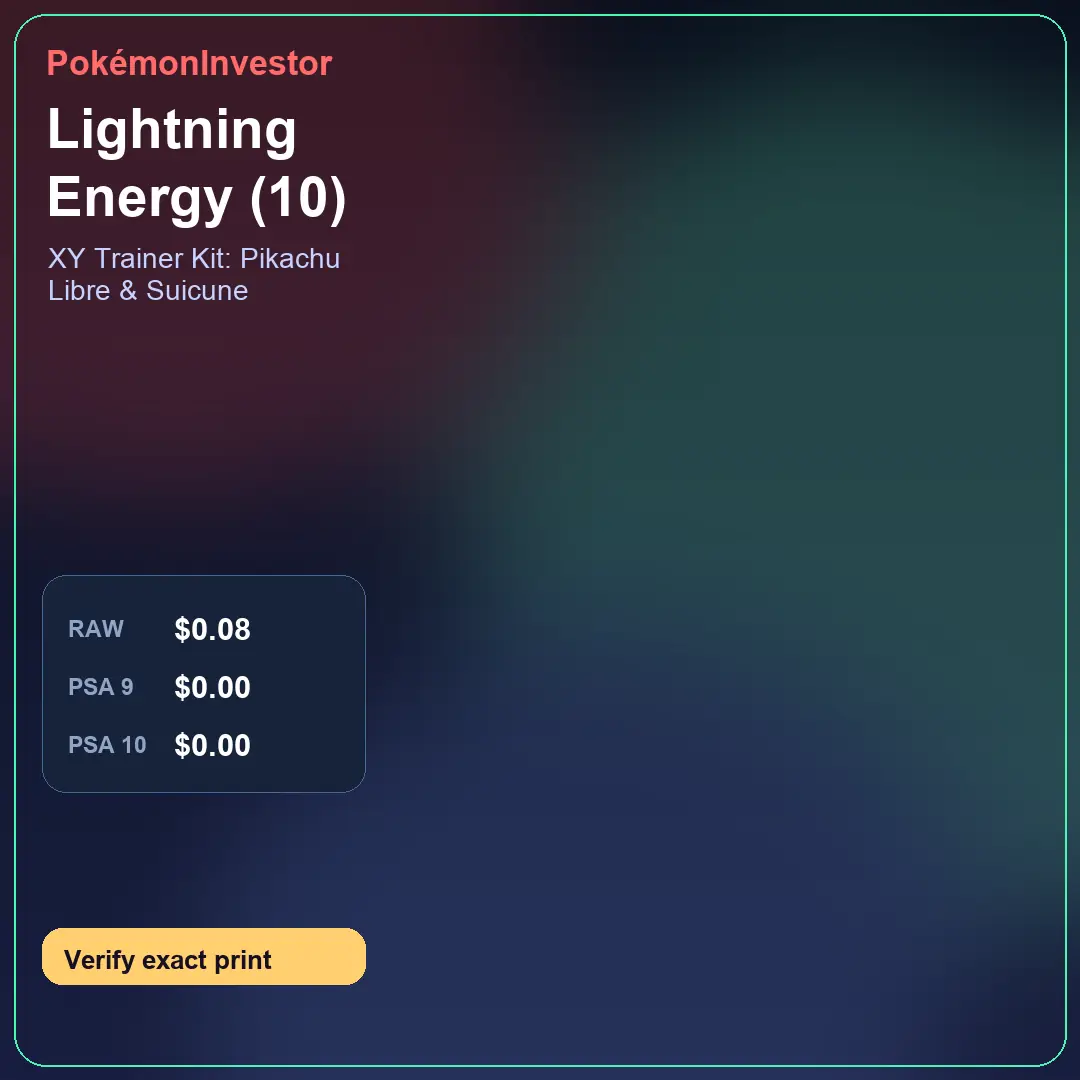 Card research image for Lightning Energy (10)