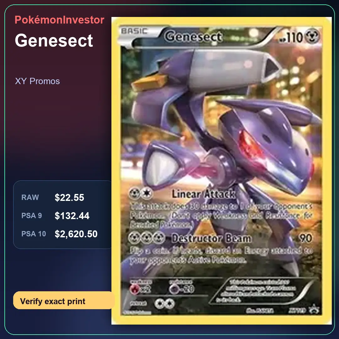 Card research image for Genesect