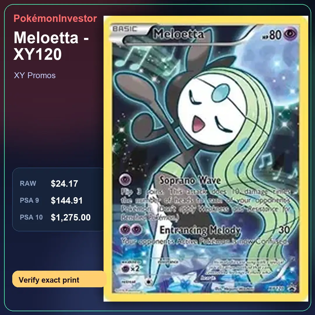 Card research image for Meloetta - XY120