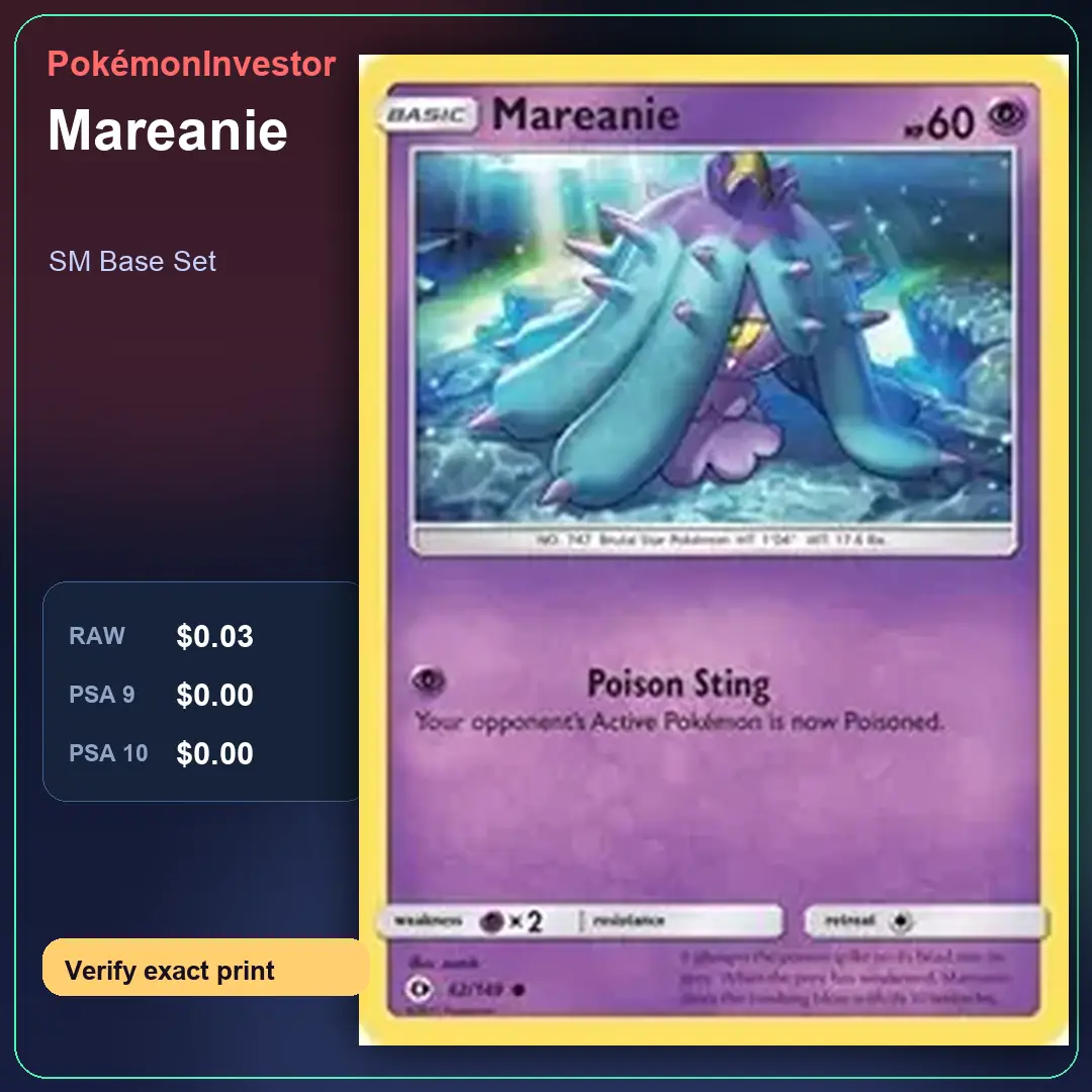 Card research image for Mareanie