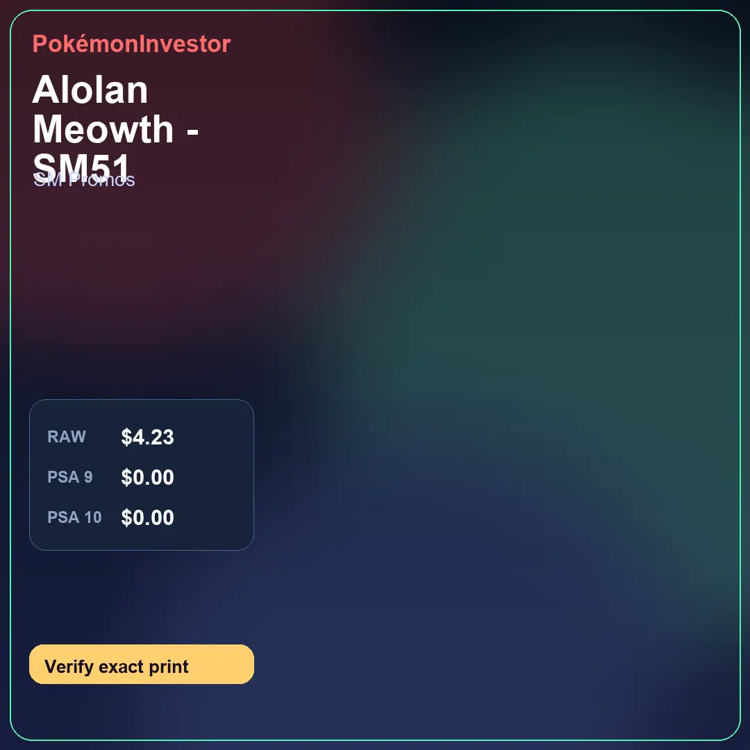 Card research image for Alolan Meowth - SM51