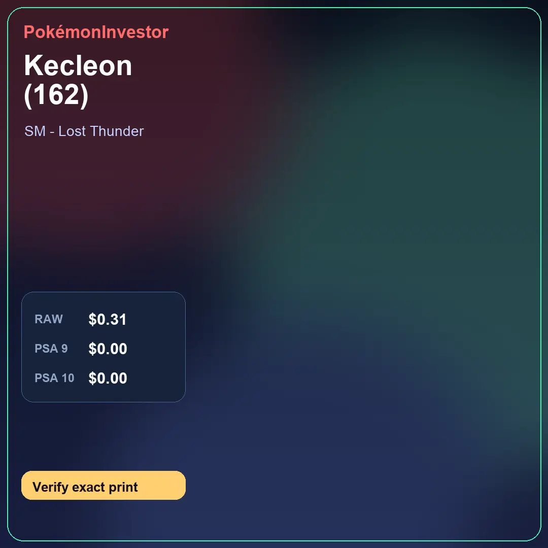 Card research image for Kecleon (162)
