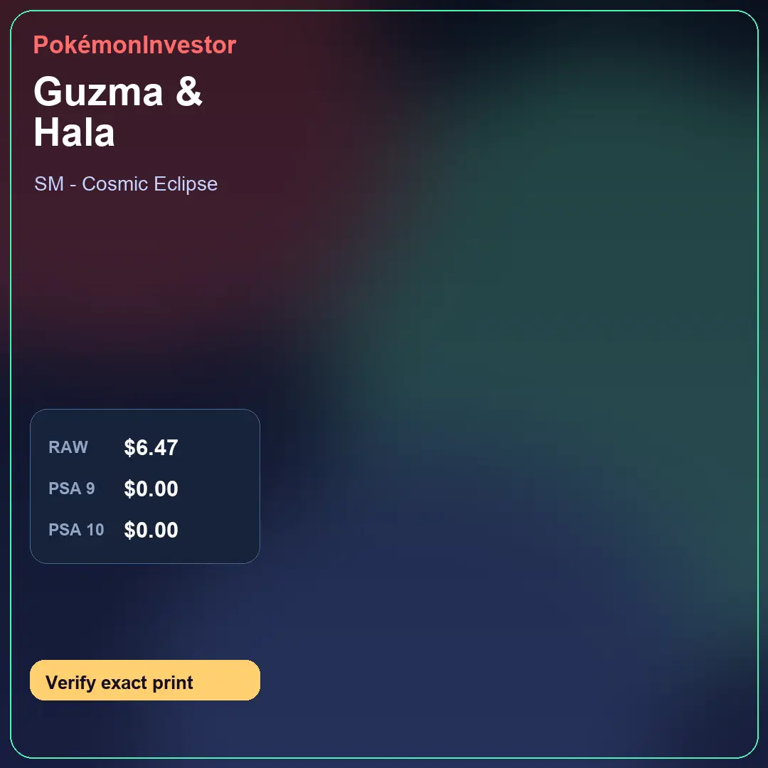 Card research image for Guzma & Hala