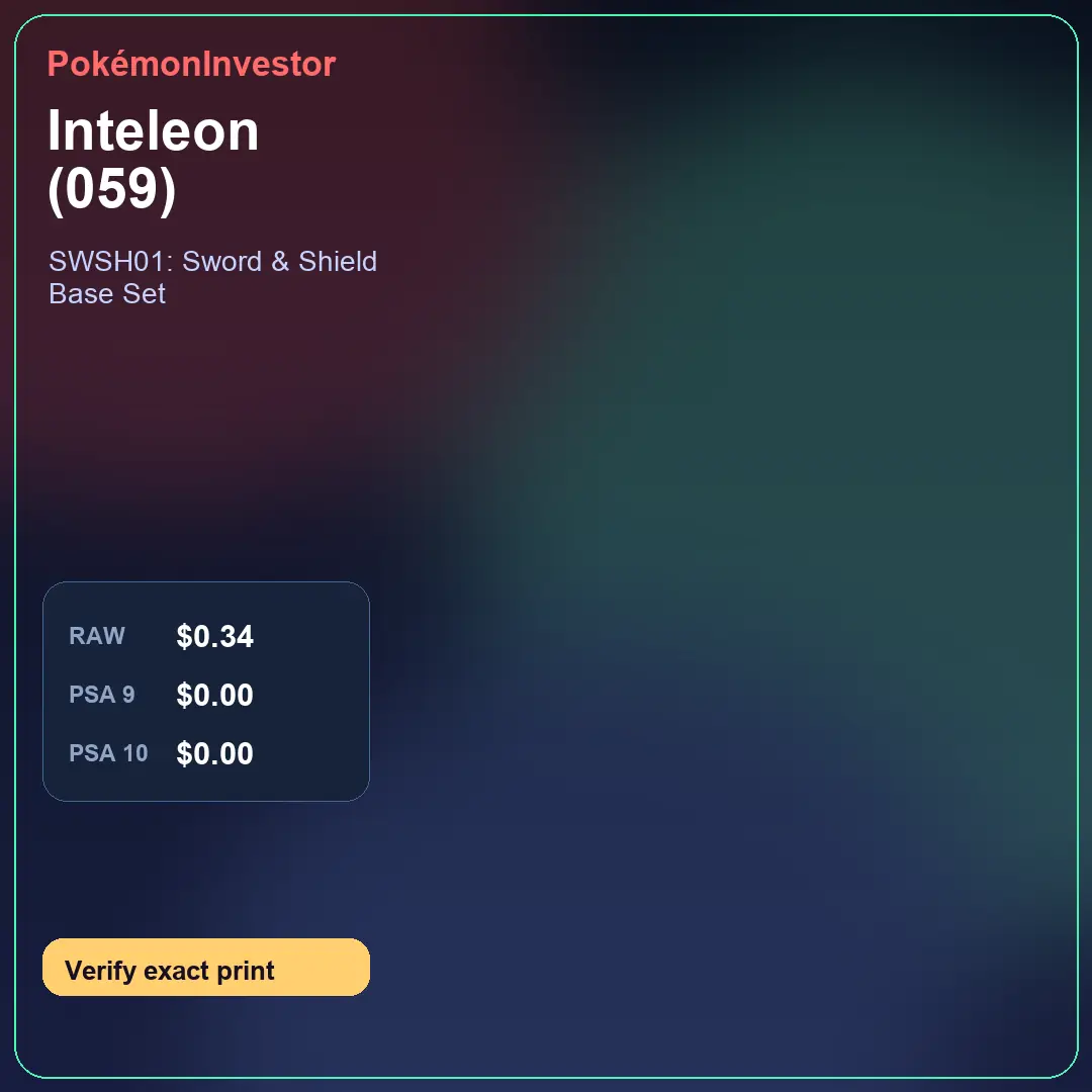 Card research image for Inteleon (059)