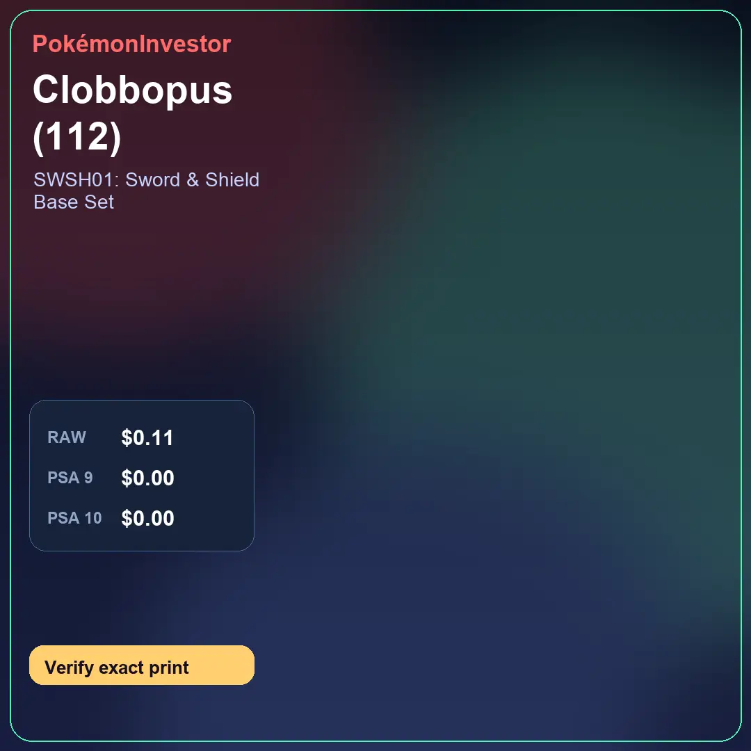 Card research image for Clobbopus (112)