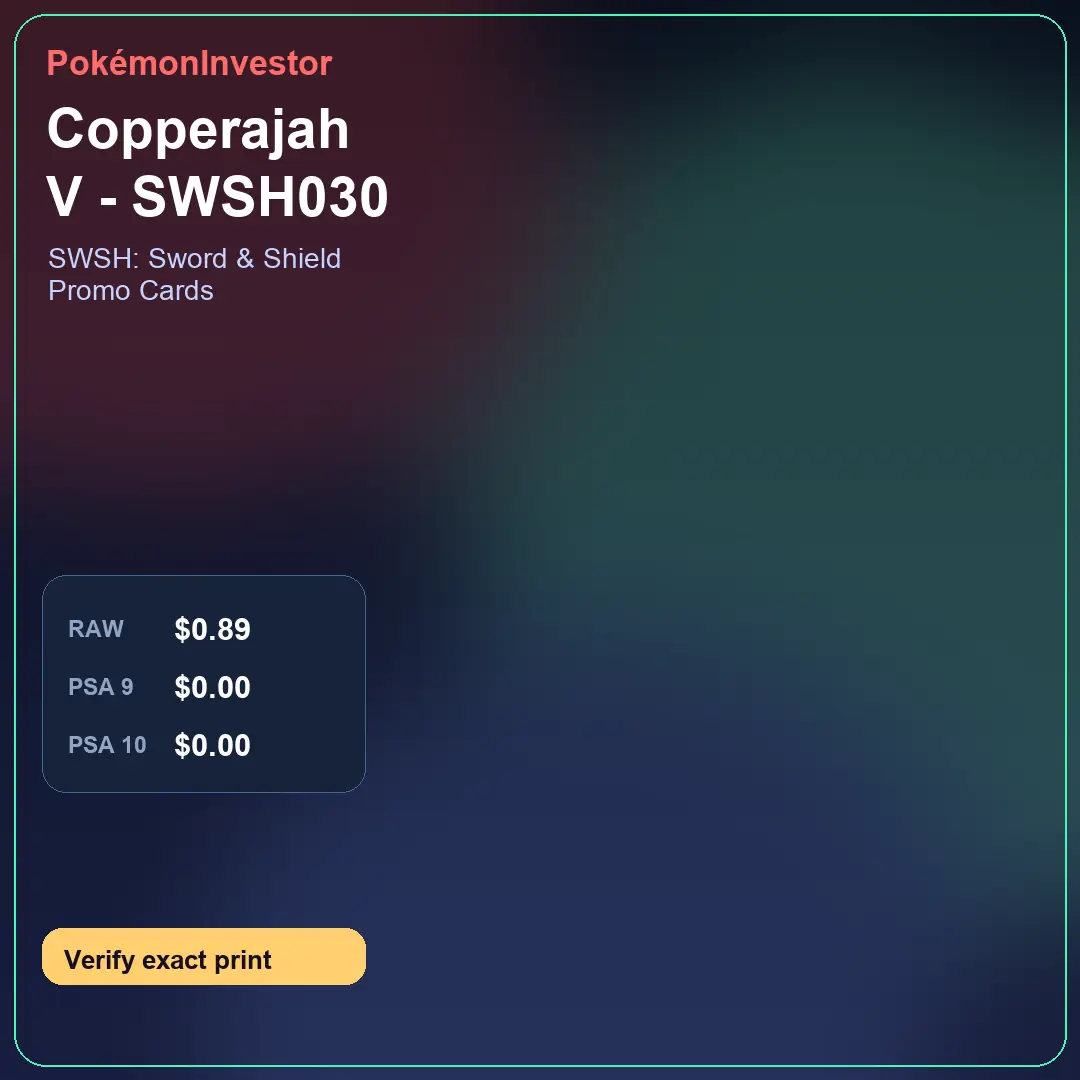 Card research image for Copperajah V - SWSH030