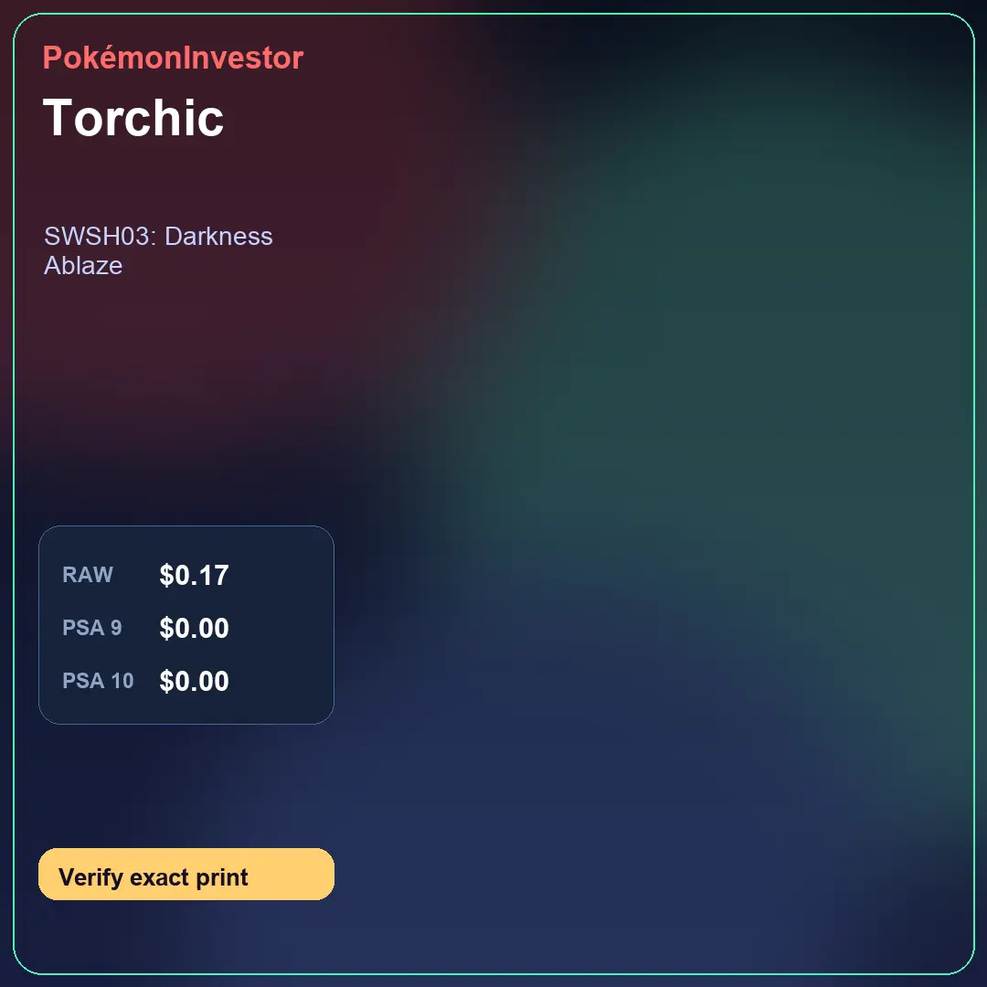 Card research image for Torchic