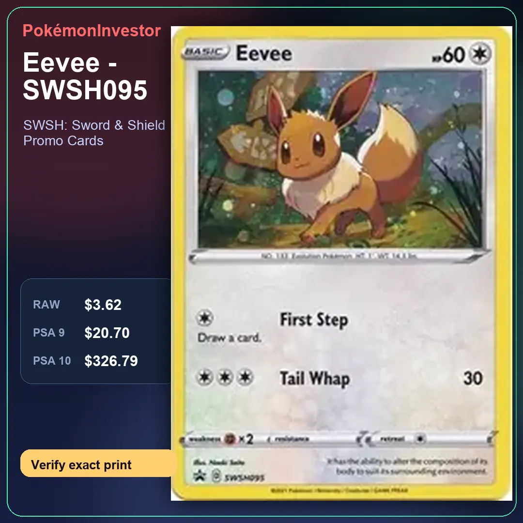 Card research image for Eevee - SWSH095