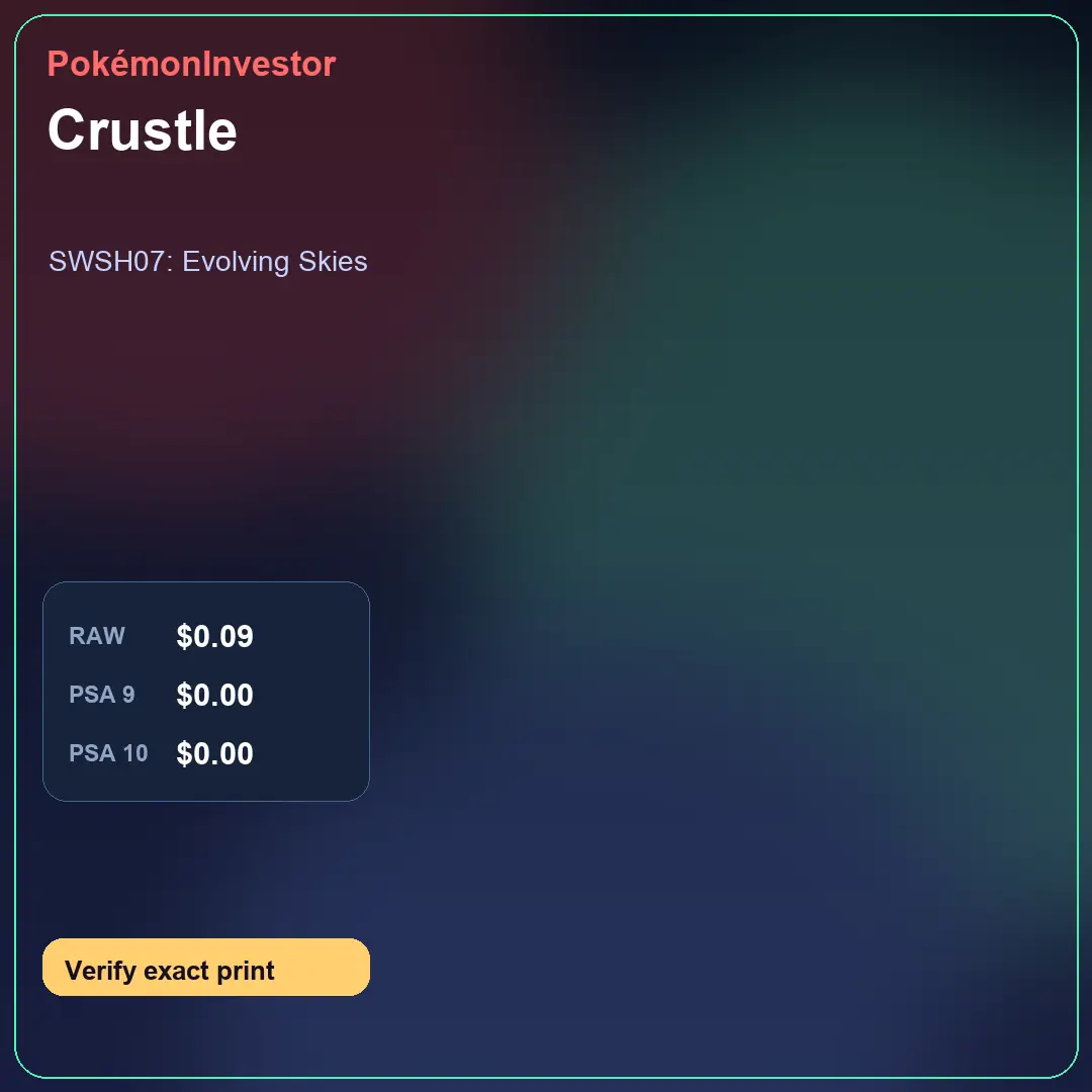 Card research image for Crustle