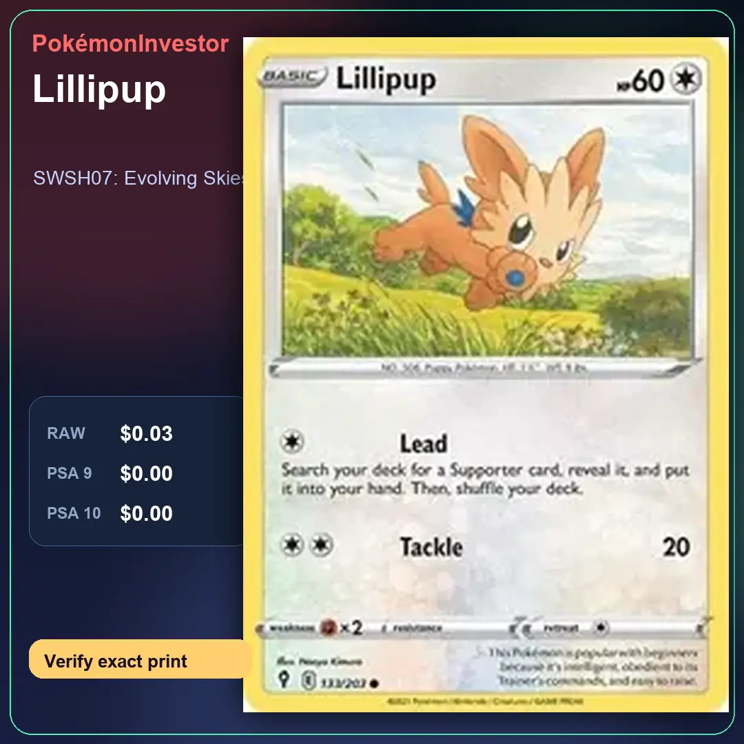 Card research image for Lillipup