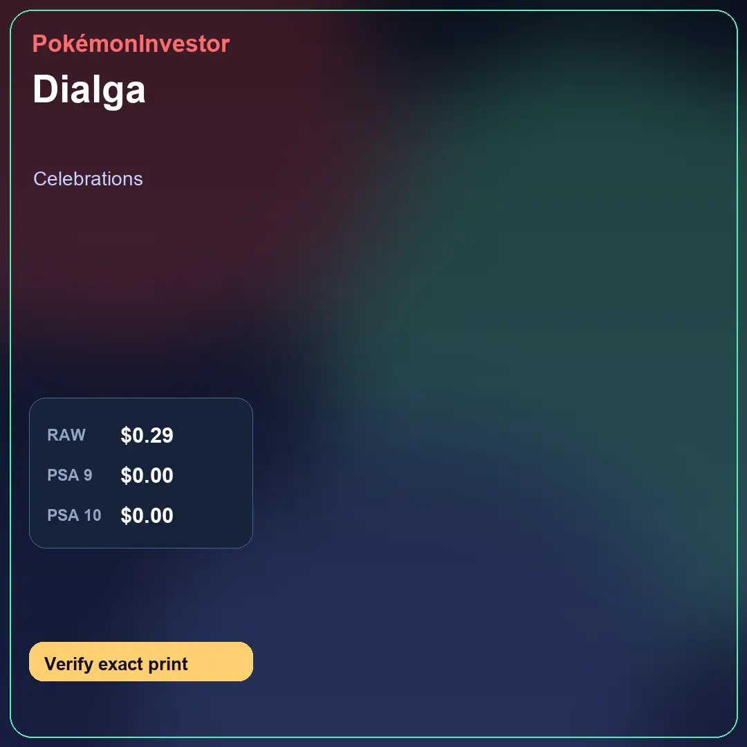 Card research image for Dialga