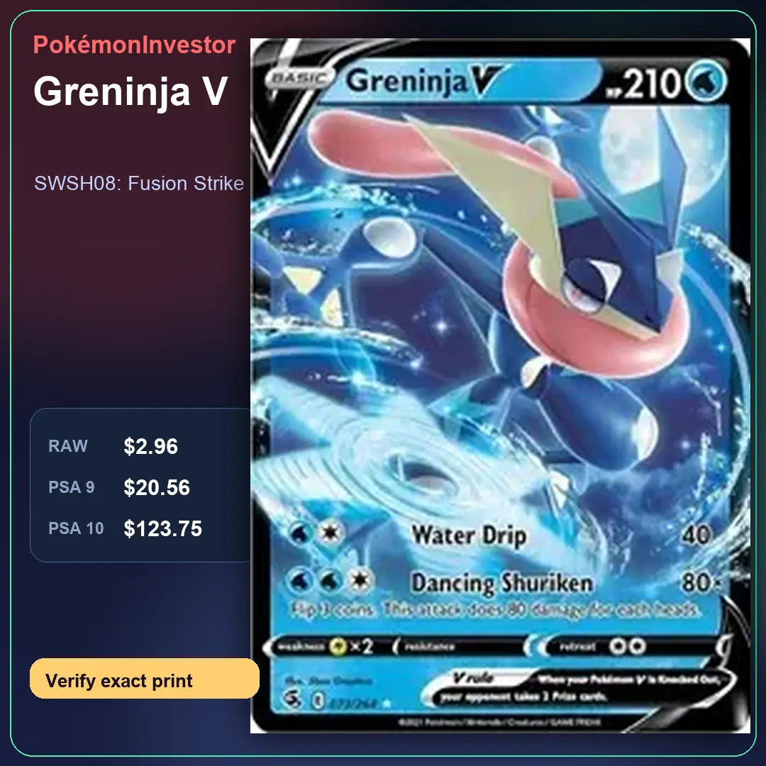 Card research image for Greninja V