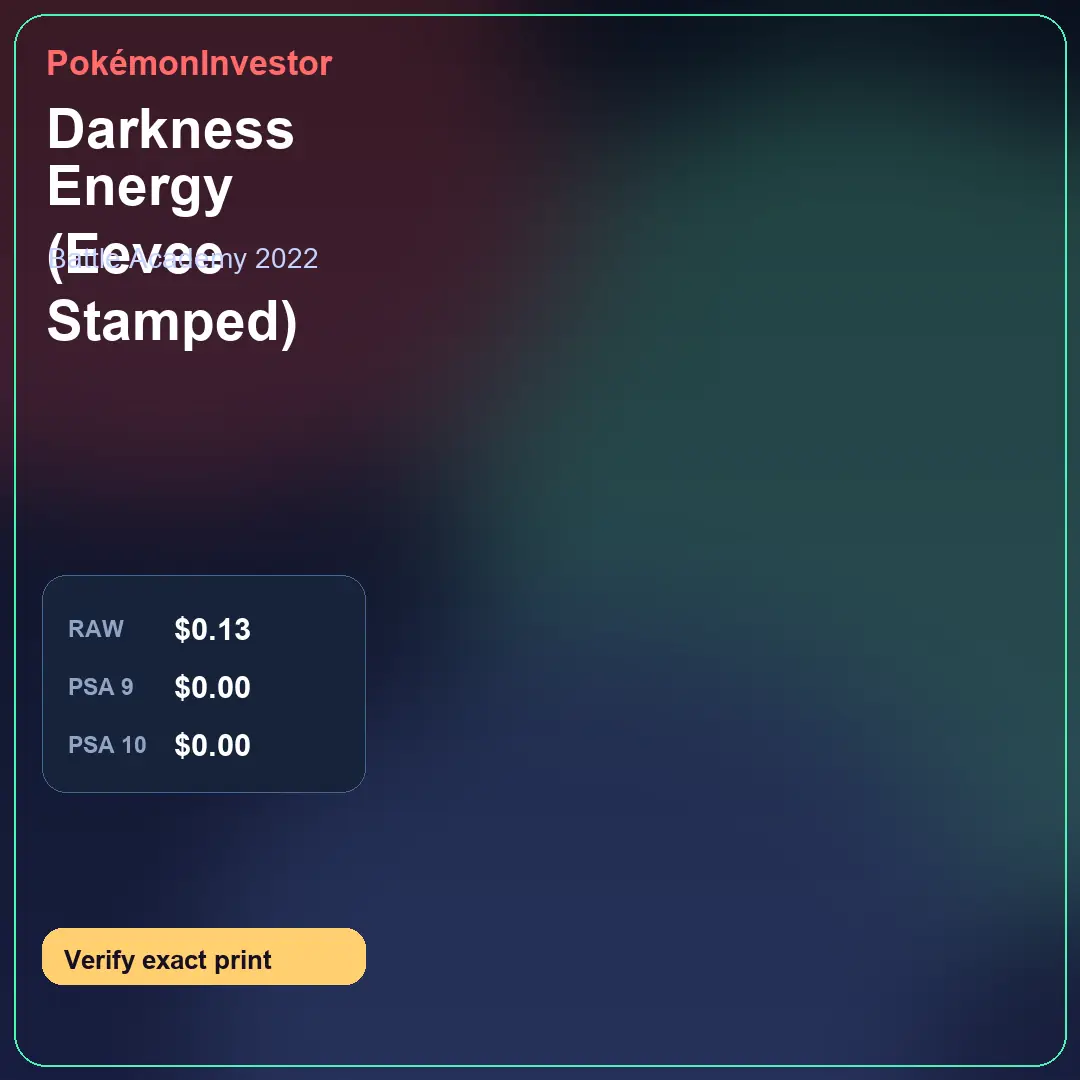 Card research image for Darkness Energy (Eevee Stamped)
