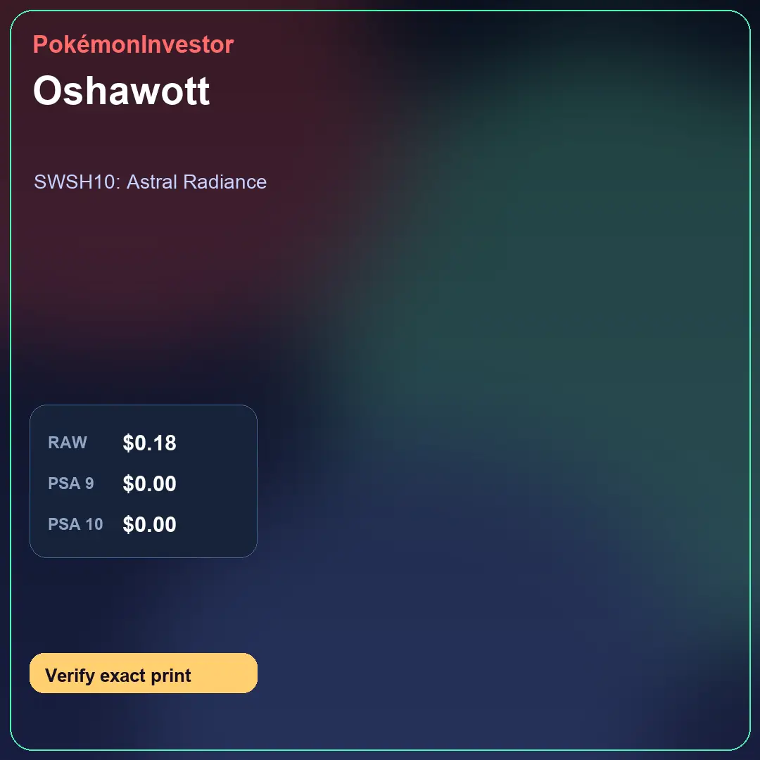 Card research image for Oshawott