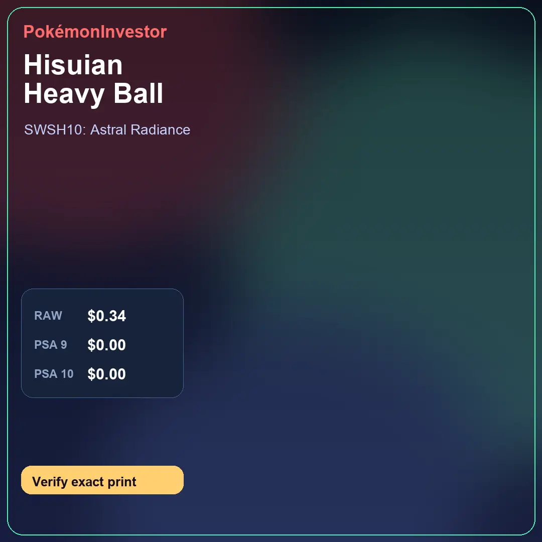 Card research image for Hisuian Heavy Ball
