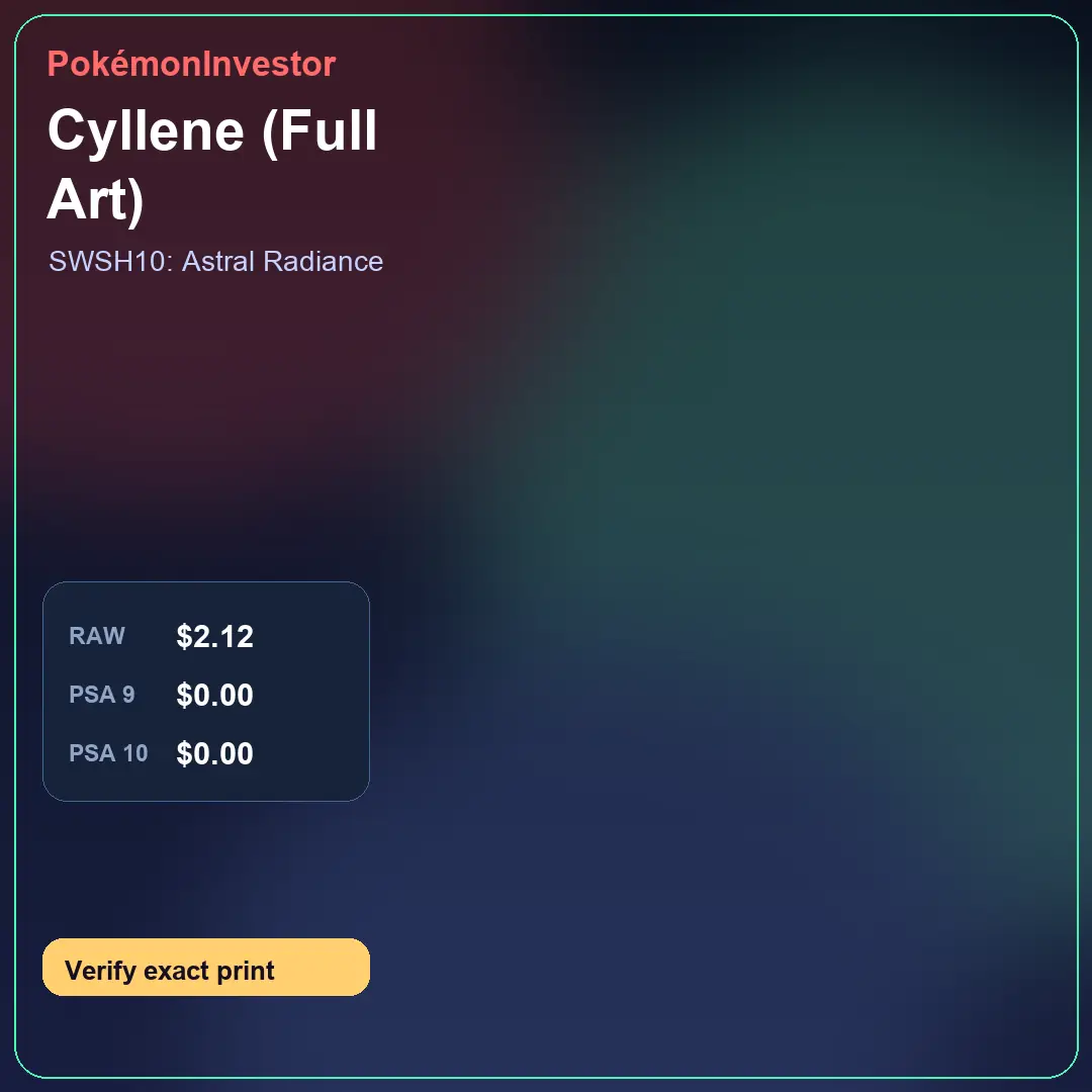 Card research image for Cyllene (Full Art)