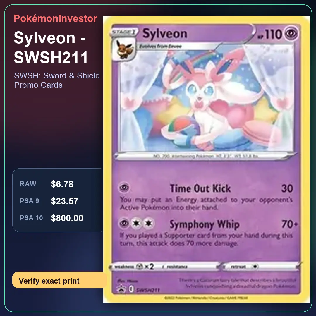 Card research image for Sylveon - SWSH211