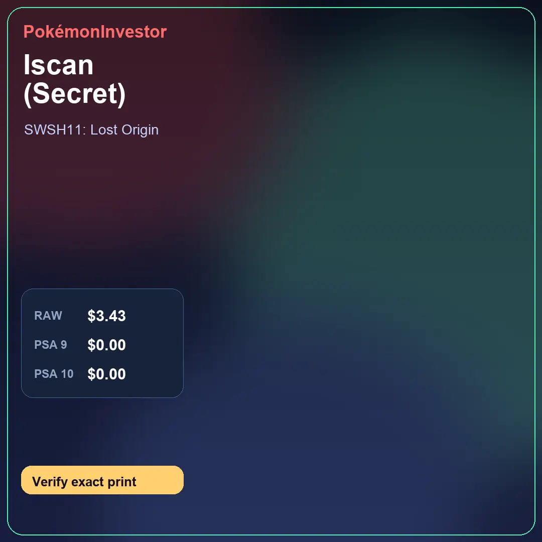 Card research image for Iscan (Secret)