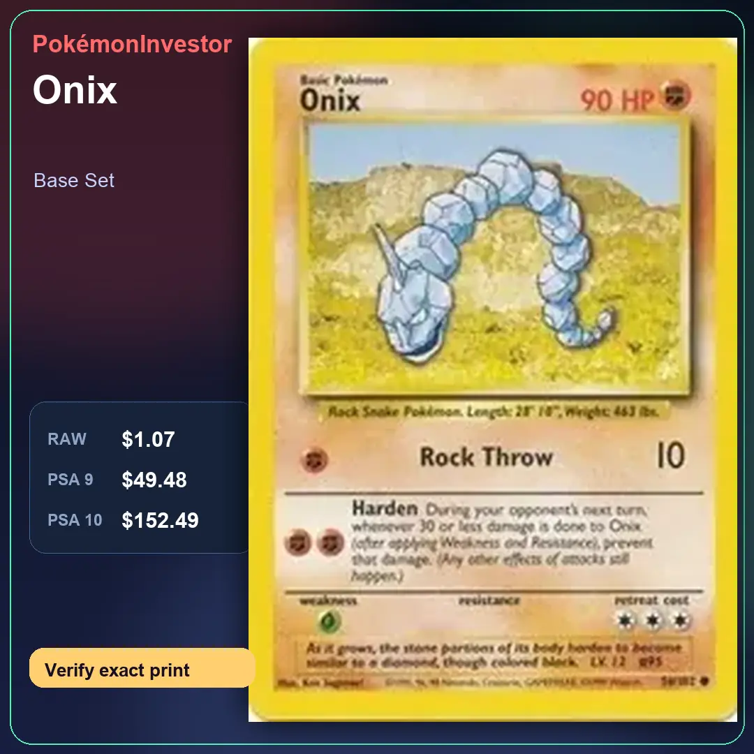 Card research image for Onix