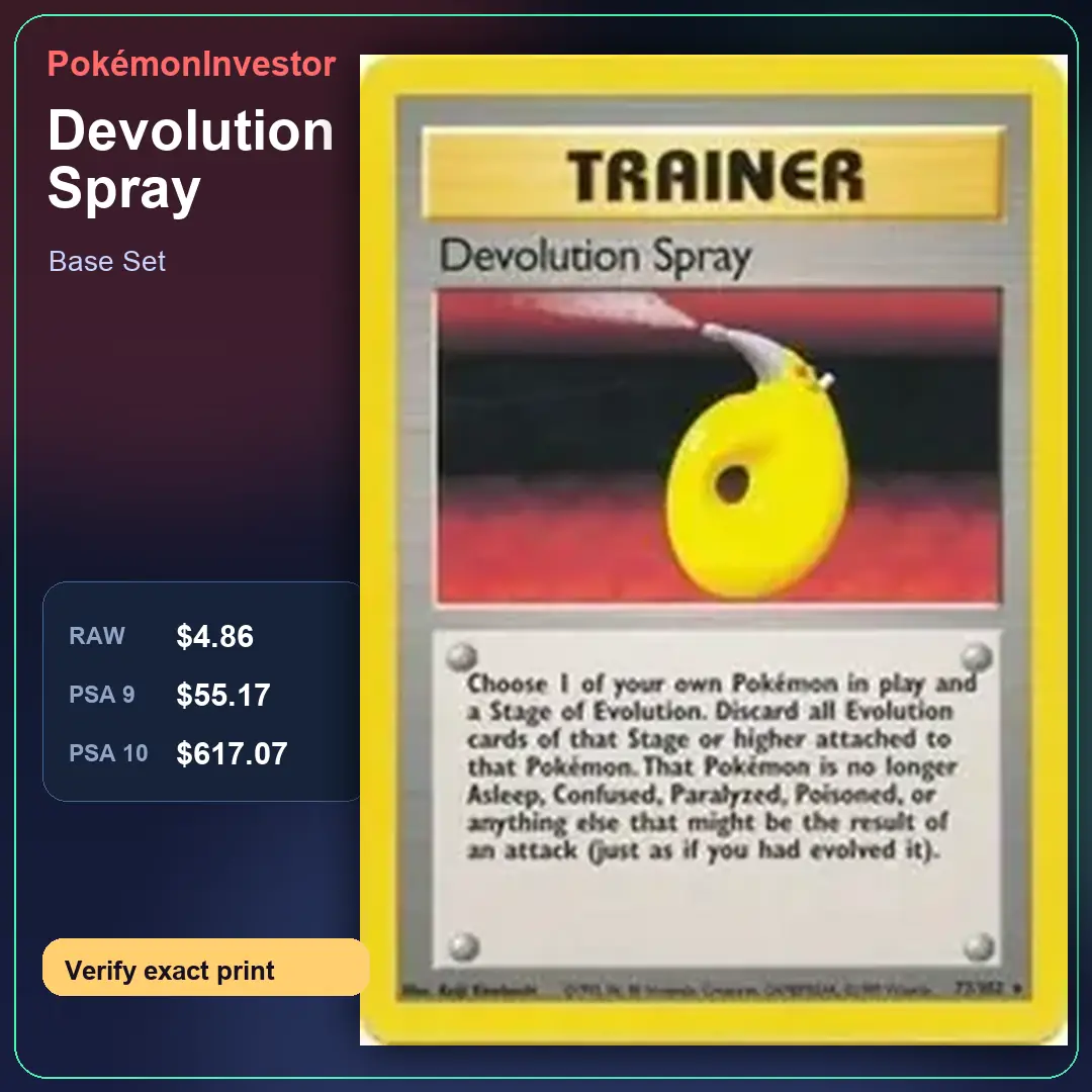 Card research image for Devolution Spray