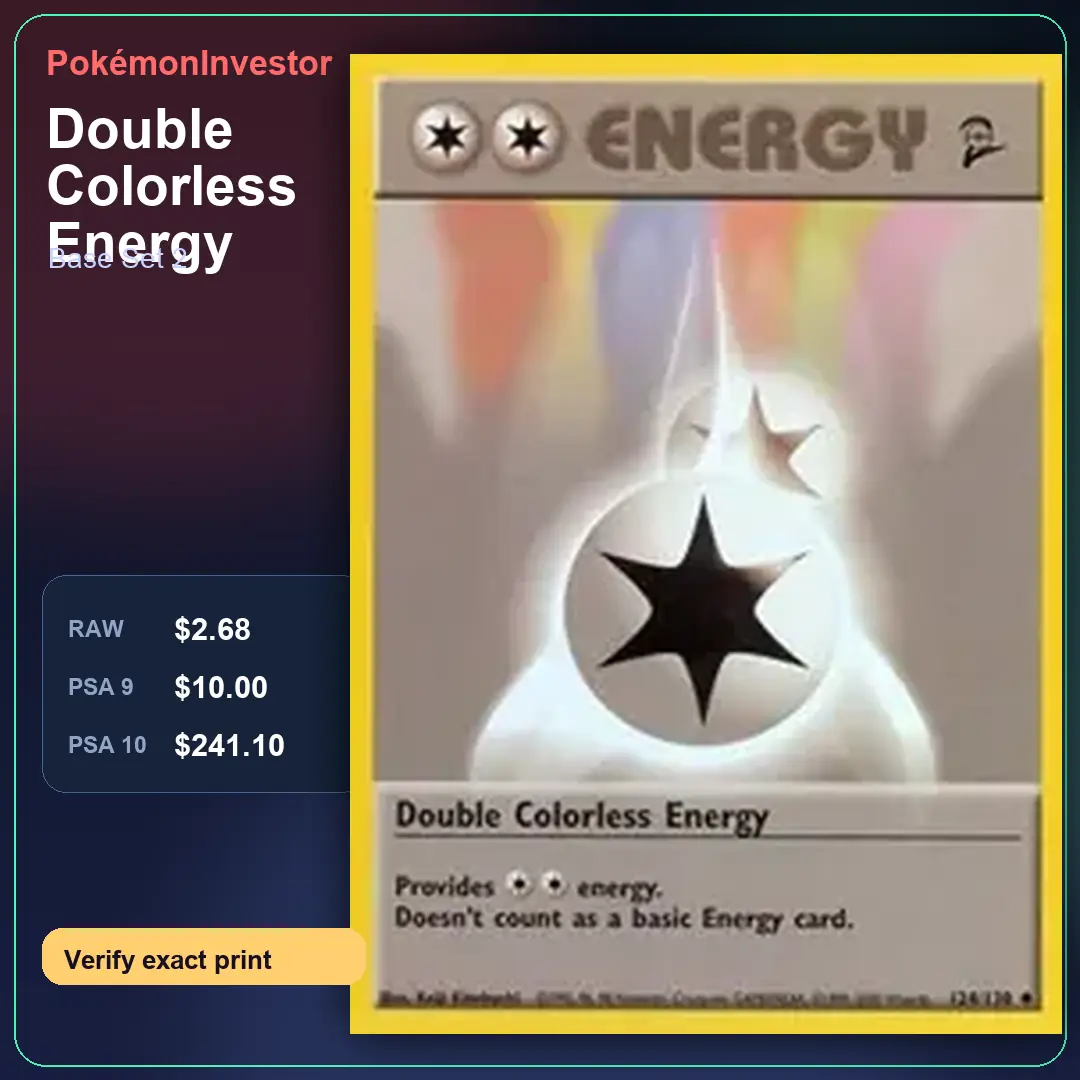 Card research image for Double Colorless Energy