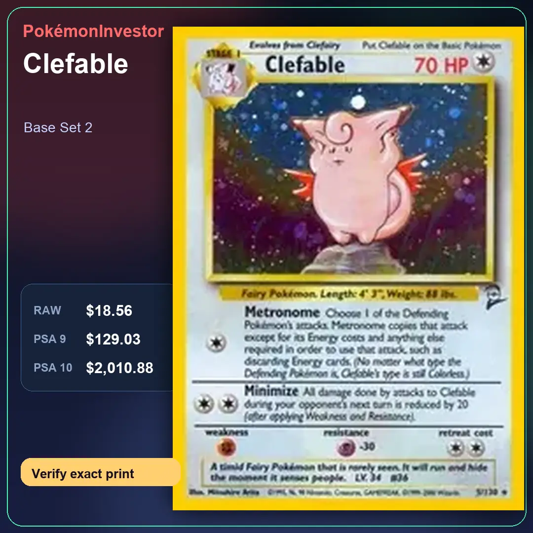 Card research image for Clefable