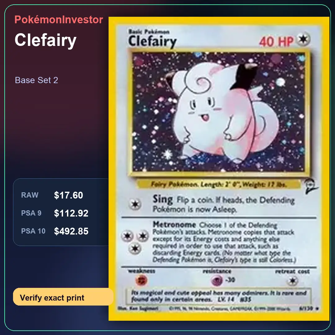 Card research image for Clefairy
