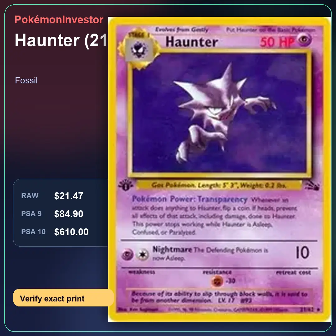 Card research image for Haunter (21)
