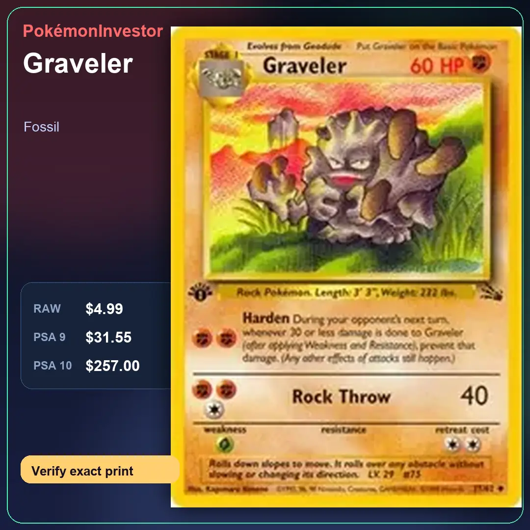 Card research image for Graveler