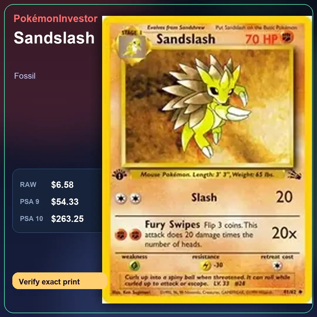 Card research image for Sandslash