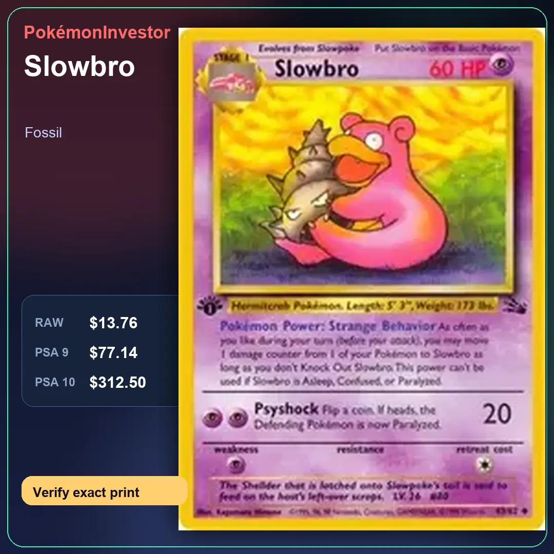 Card research image for Slowbro