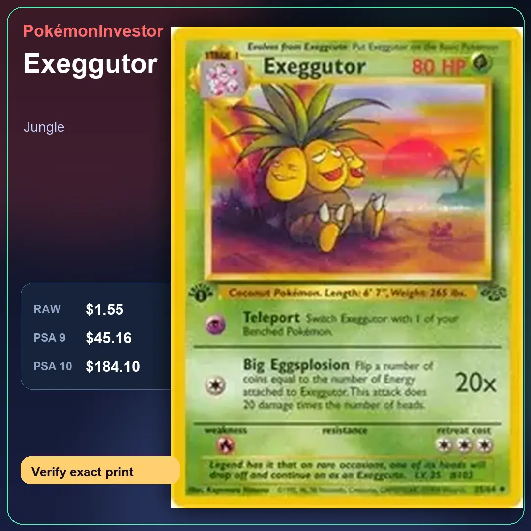 Card research image for Exeggutor