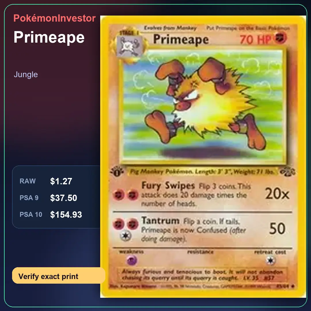 Card research image for Primeape
