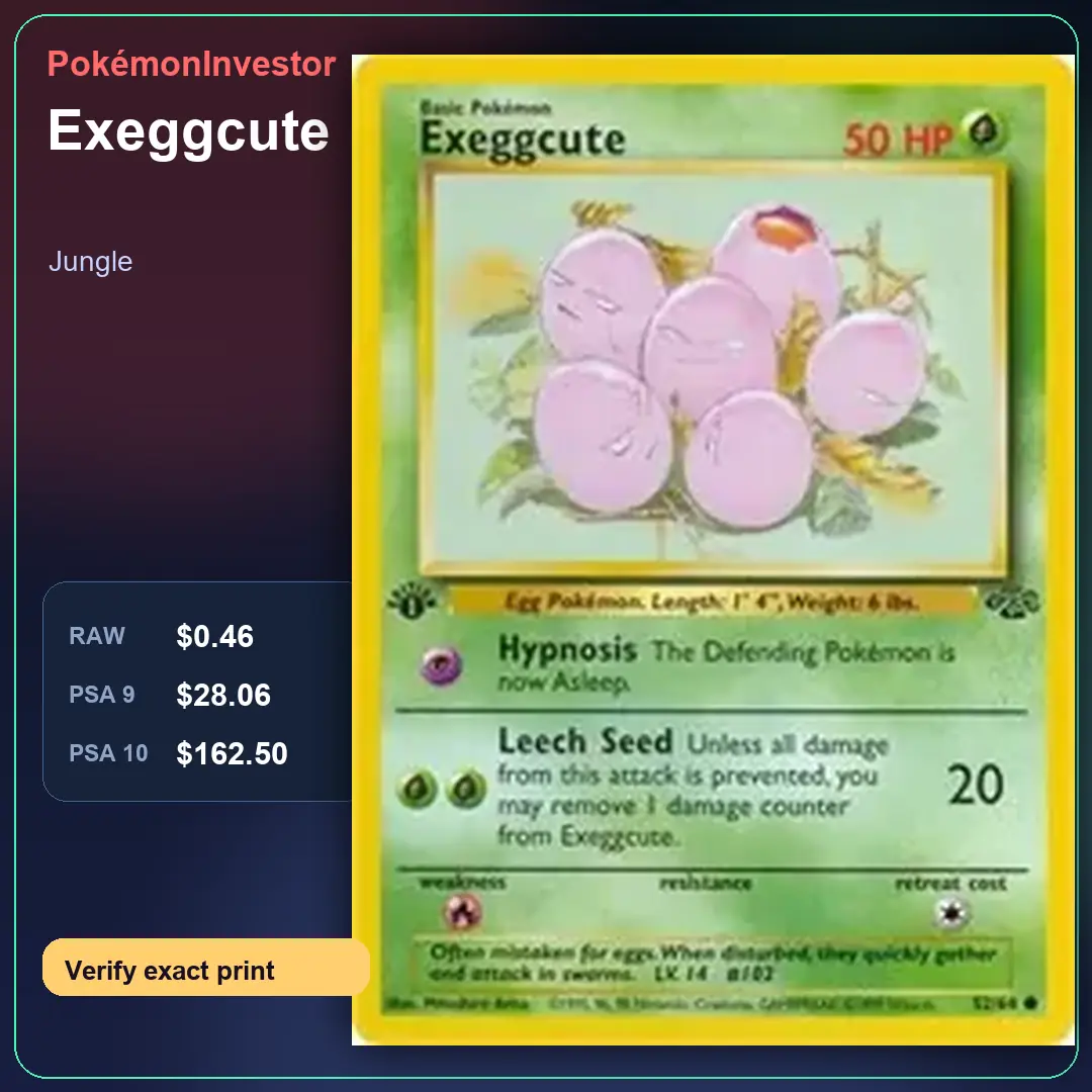 Card research image for Exeggcute