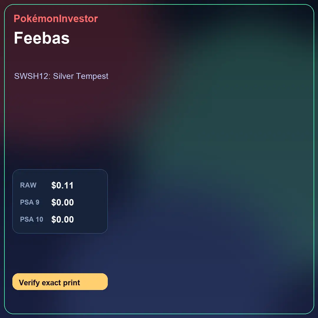 Card research image for Feebas