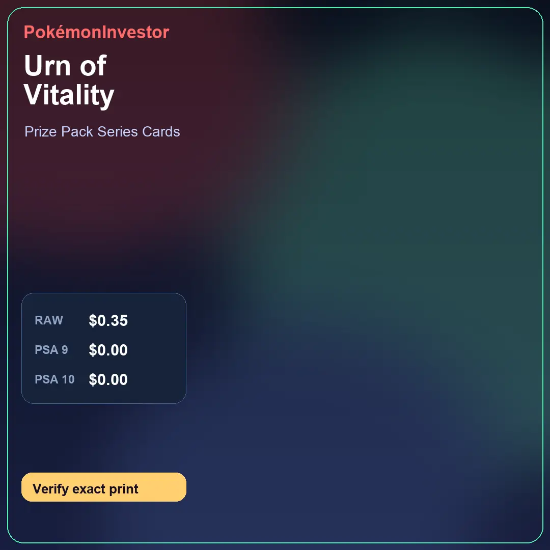 Card research image for Urn of Vitality