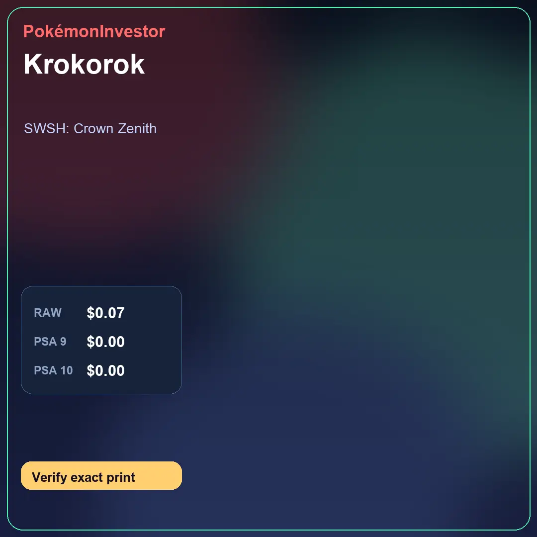 Card research image for Krokorok