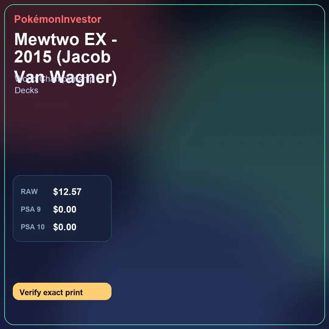 Card research image for Mewtwo EX - 2015 (Jacob Van Wagner)