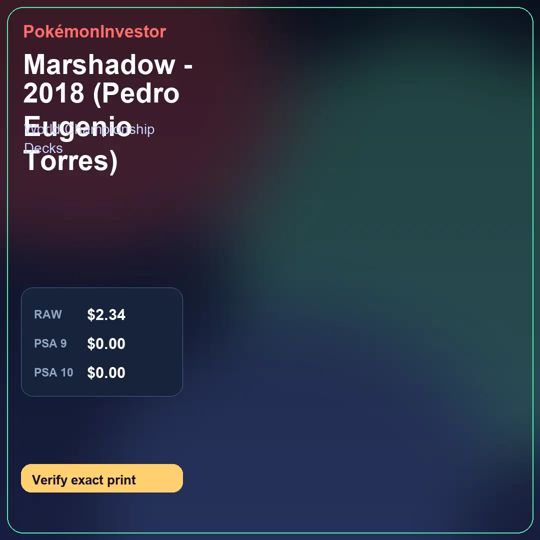 Card research image for Marshadow - 2018 (Pedro Eugenio Torres)