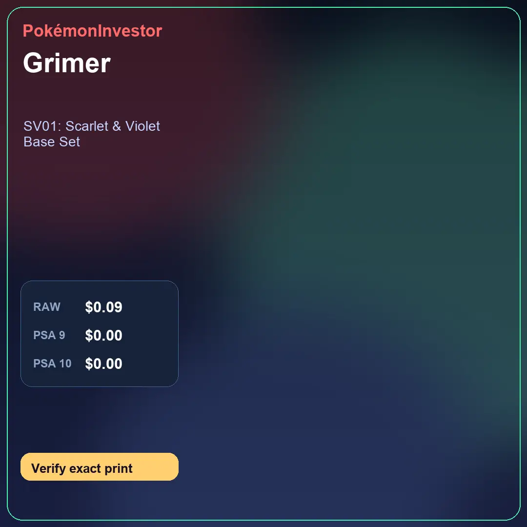 Card research image for Grimer