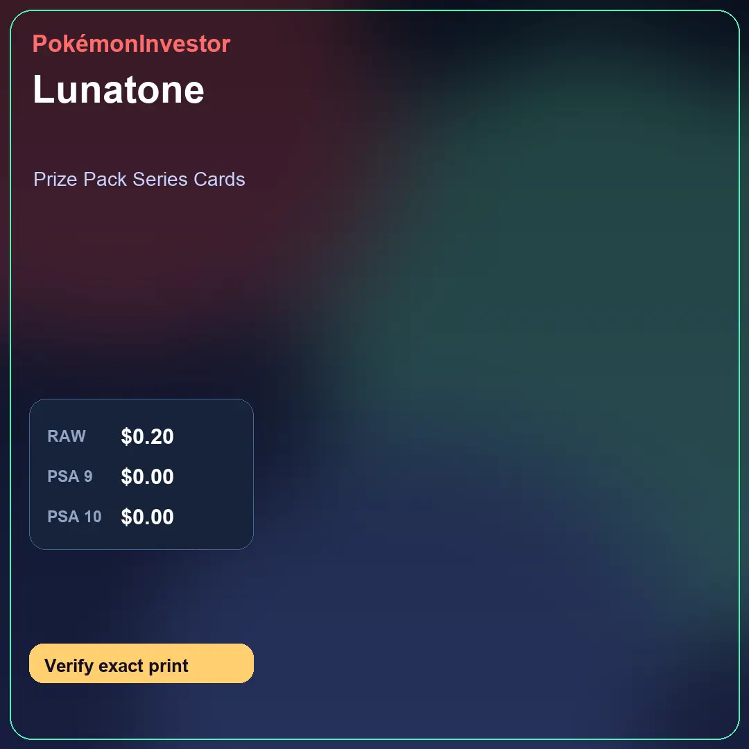 Card research image for Lunatone