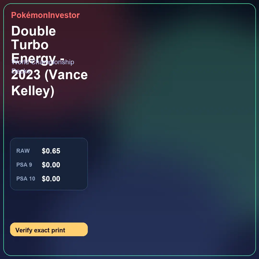 Card research image for Double Turbo Energy - 2023 (Vance Kelley)