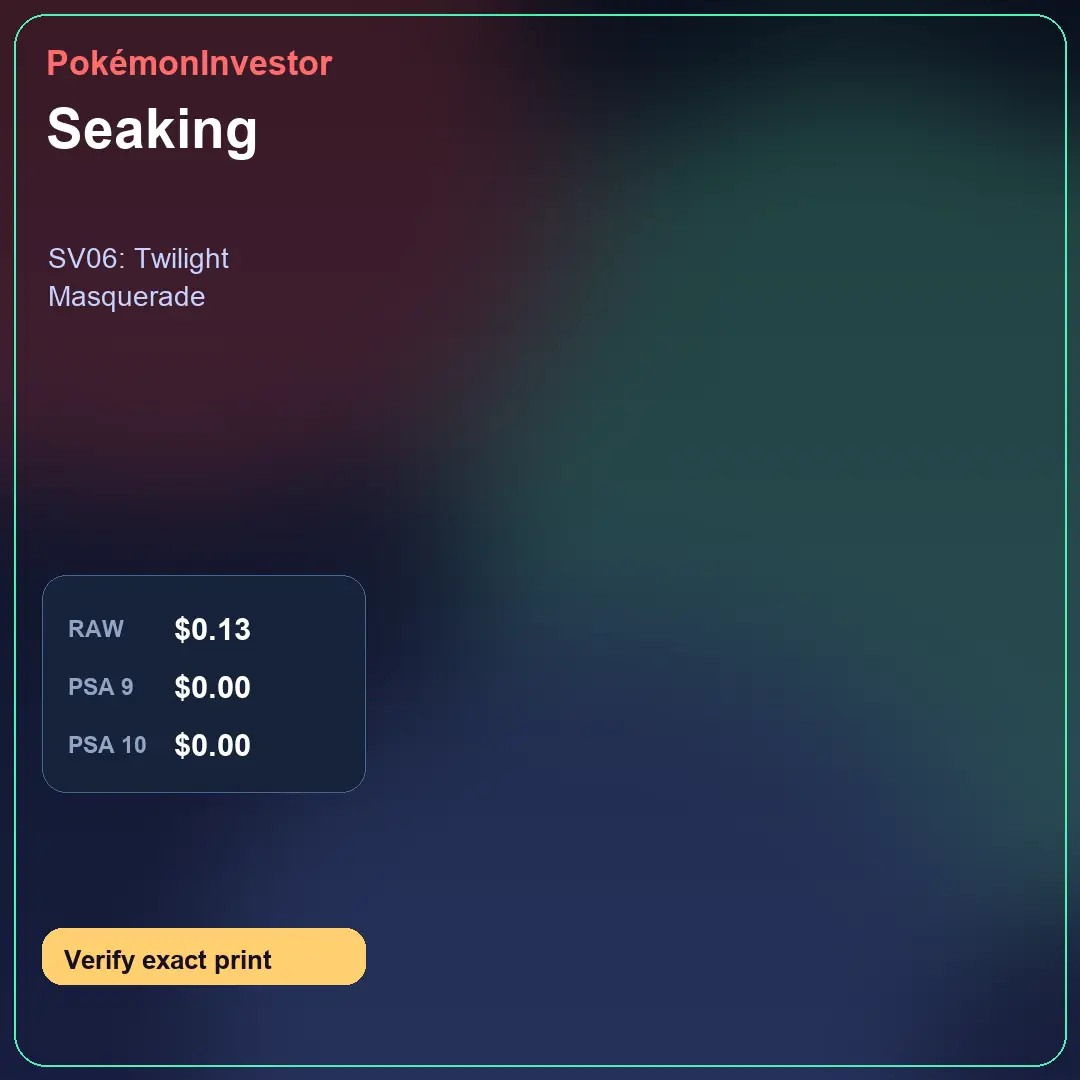 Card research image for Seaking