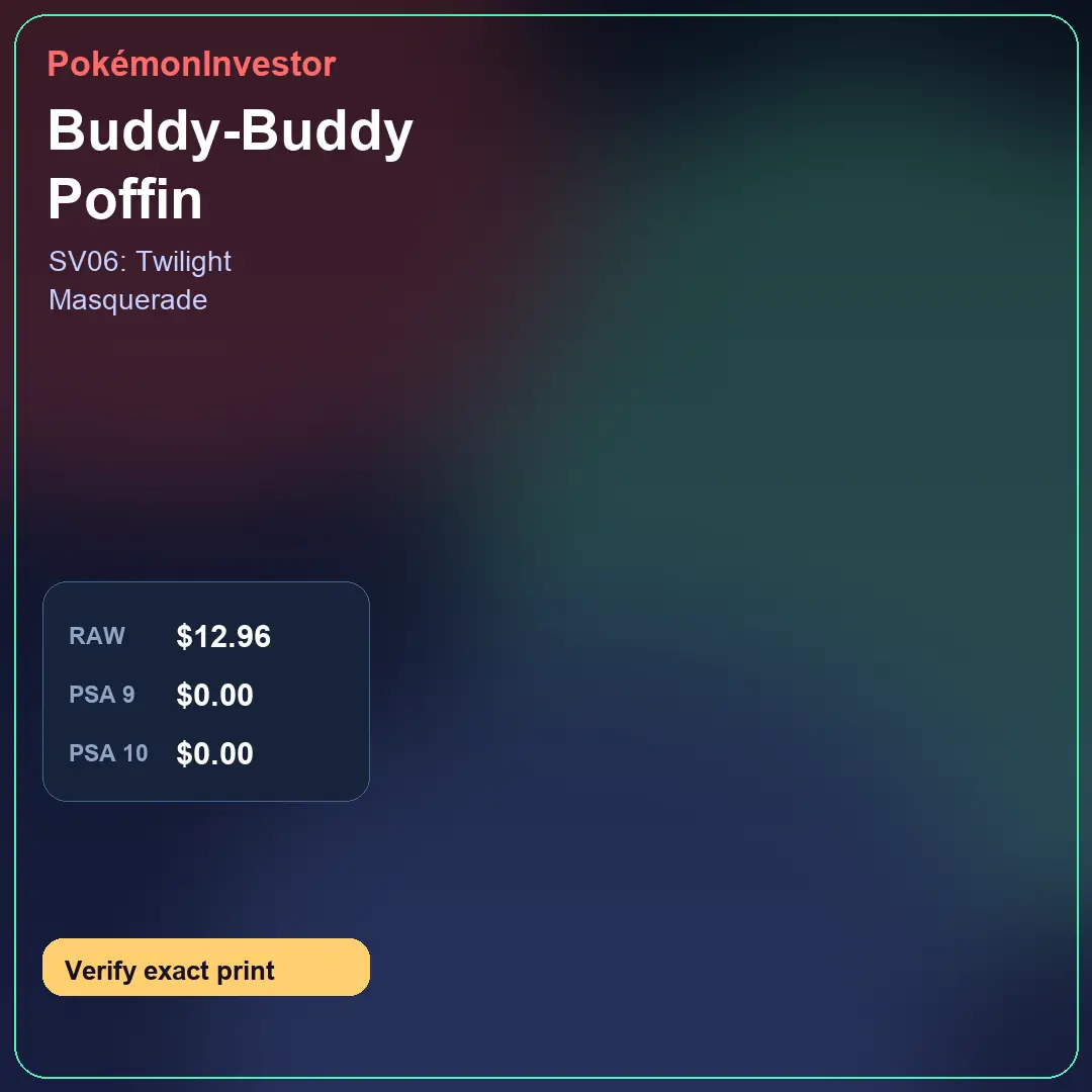 Card research image for Buddy-Buddy Poffin