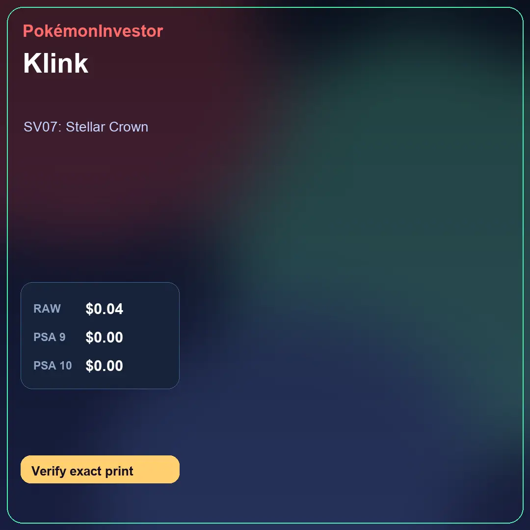 Card research image for Klink