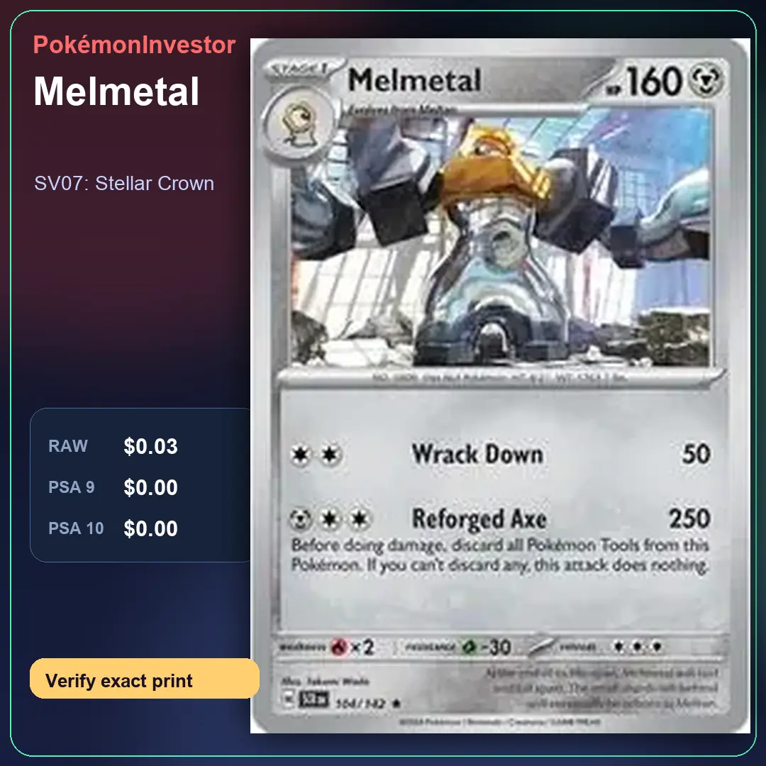Card research image for Melmetal
