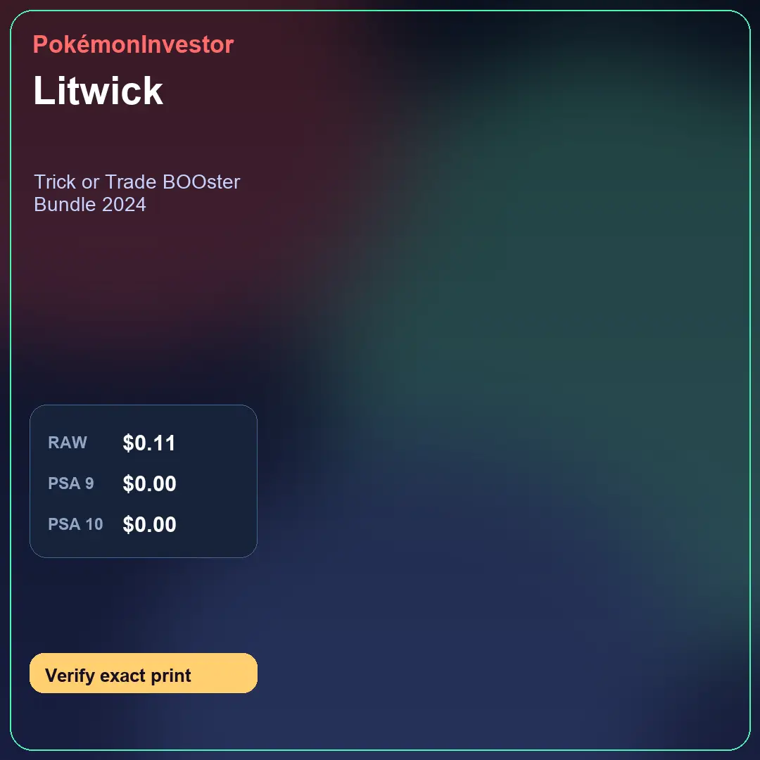 Card research image for Litwick